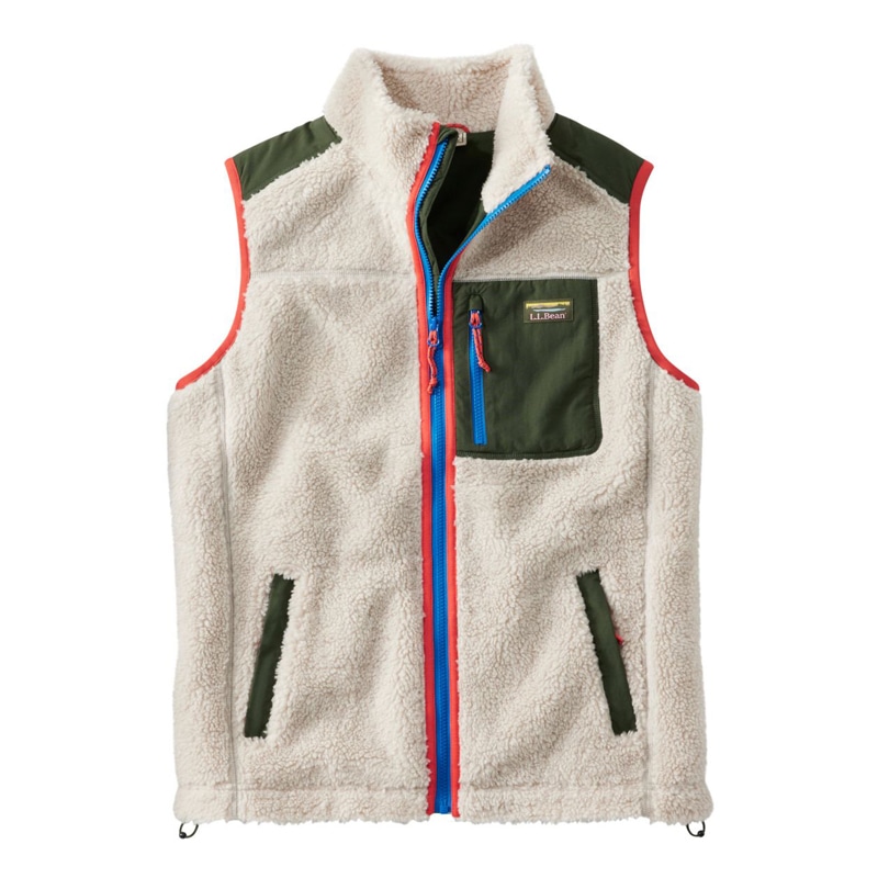 米国フィット・レギュラー ビーンズ・シェルパ・フリース・ベスト