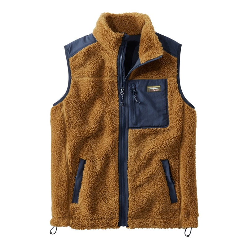 米国フィット・レギュラー ビーンズ・シェルパ・フリース・ベスト