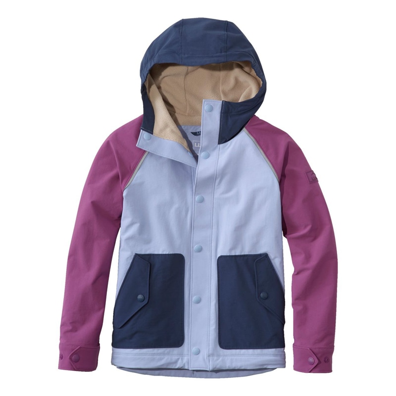 ビッグキッズ キッズ・バウンドレス・ソフトシェル・ジャケット、カラーブロック