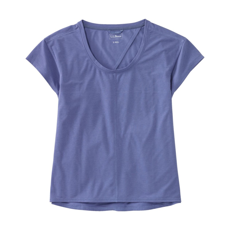 米国フィット・レギュラー リブ・パフォーマンス・ティ、半袖