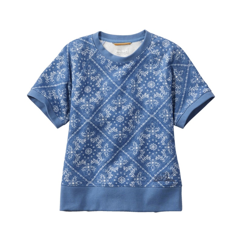 米国フィット・レギュラー シグネチャー・ヘリテージ・スウェットシャツ、半袖