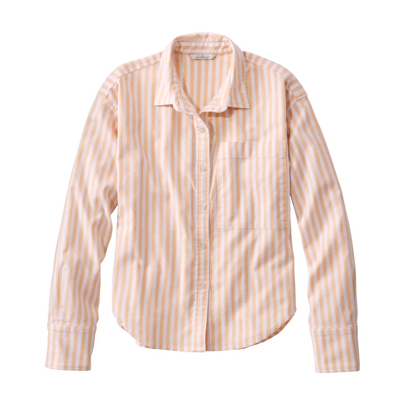 米国フィット・レギュラー シグネチャー・ボーイフレンド・オックスフォード・シャツ