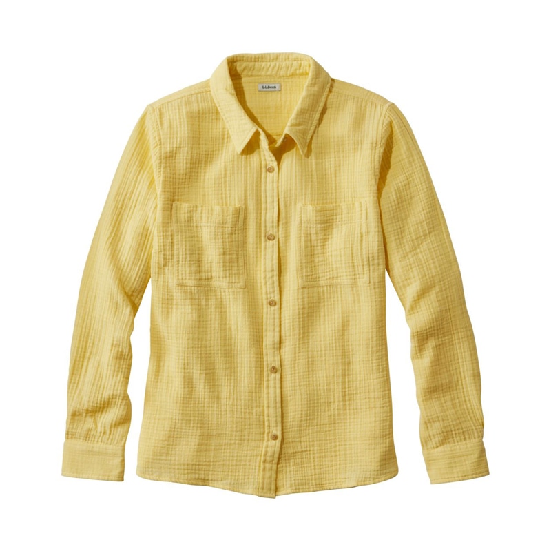 ジャパン・フィット クラウド・ガーゼ・シャツ、長袖