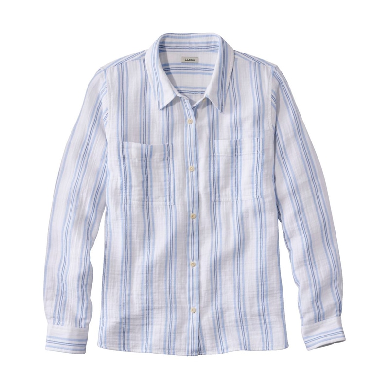 ジャパン・フィット クラウド・ガーゼ・シャツ、長袖