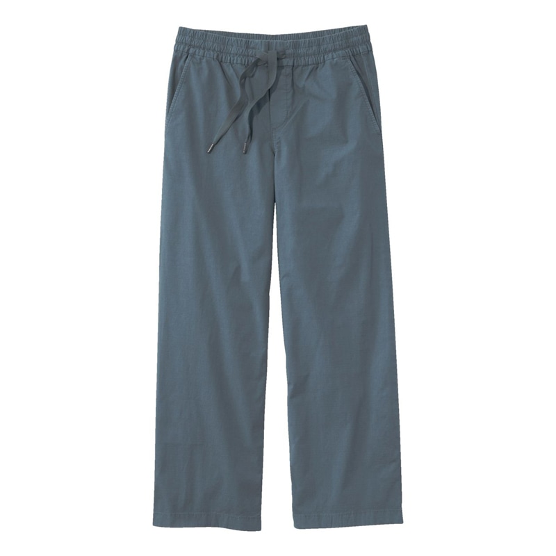 ジャパン・フィット ストレッチ・リップストップ・プルオン・パンツ、ワイドレッグ アンクル