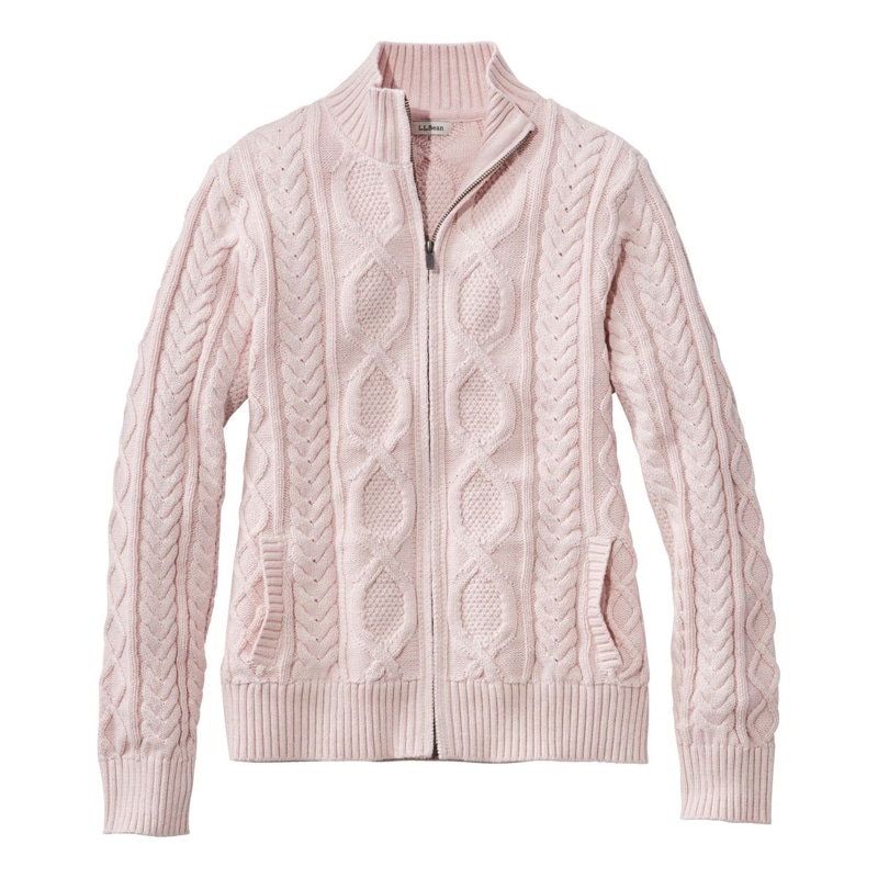 米国フィット・プチ ビーンズ・ヘリテージ・ソフト・コットン・フィッシャーマン・セーター、カーディガン