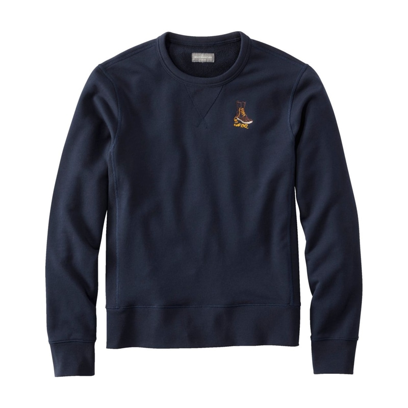 米国フィット・レギュラー シグネチャー・ラギッド・クルーネック・スウェットシャツ、プリント