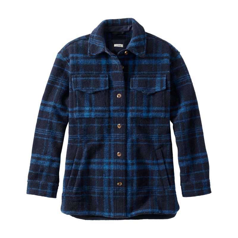 米国フィット・レギュラー ブラッシュ・プラッド・シャケット