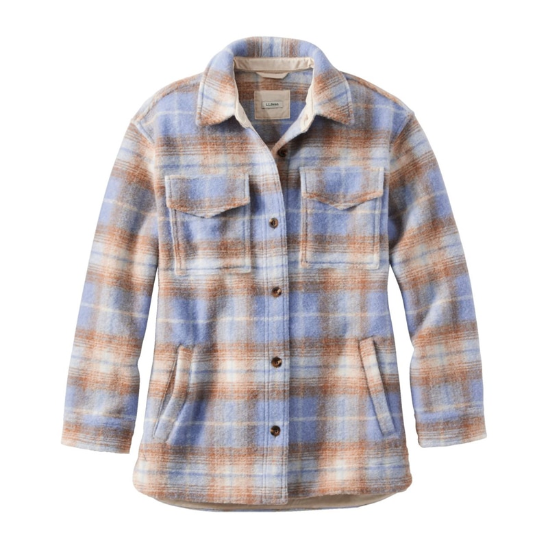 米国フィット・レギュラー ブラッシュ・プラッド・シャケット