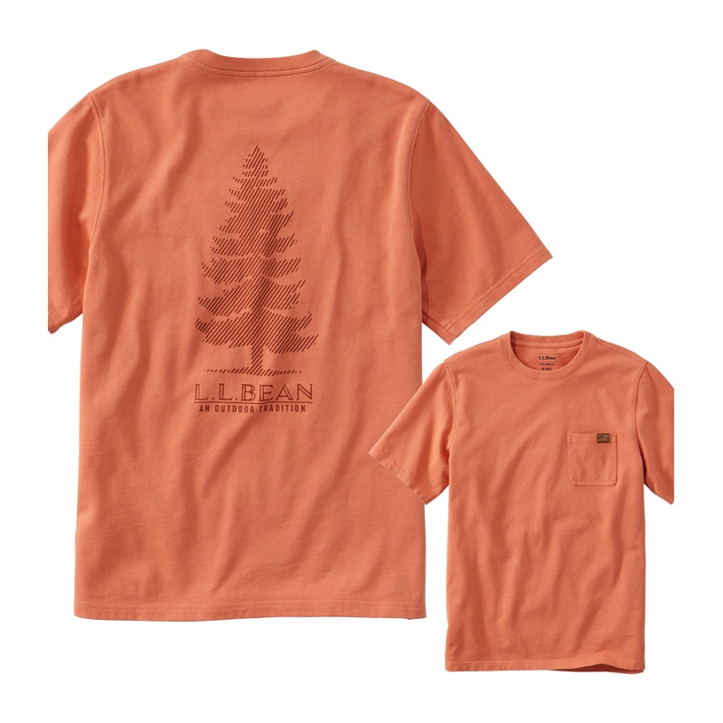 ジャパン・フィット　ビーンビルト・ポケット・グラフィック・ティ、半袖