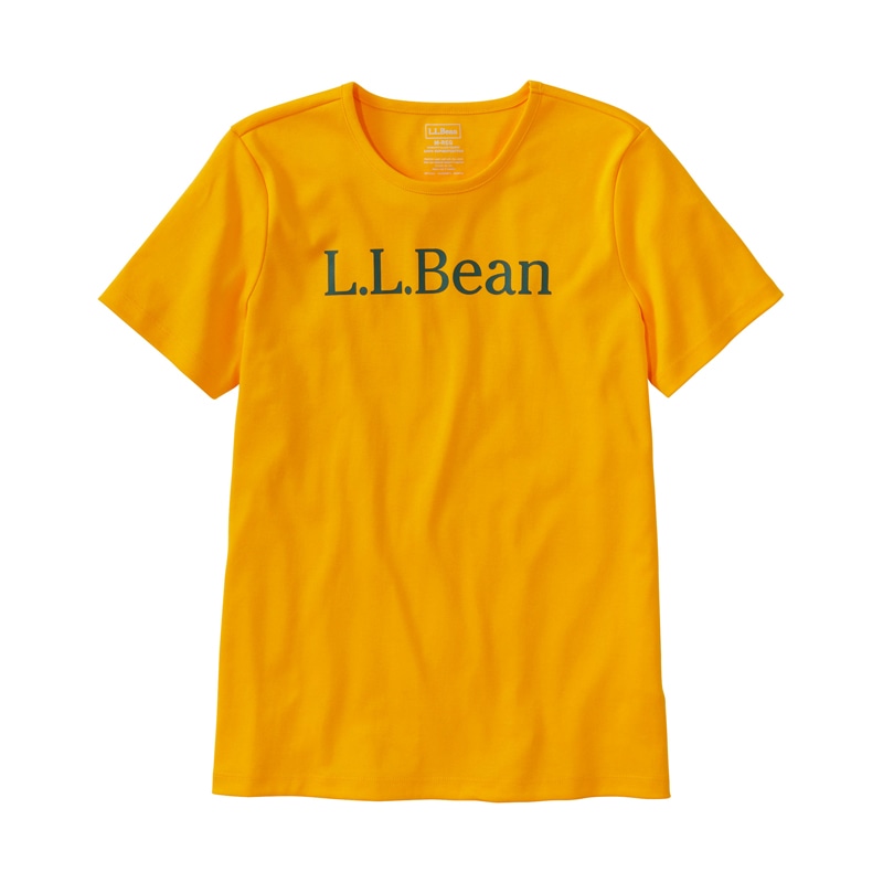 米国フィット・レギュラー ピマ・コットン・クルーネック・グラフィック・ティ