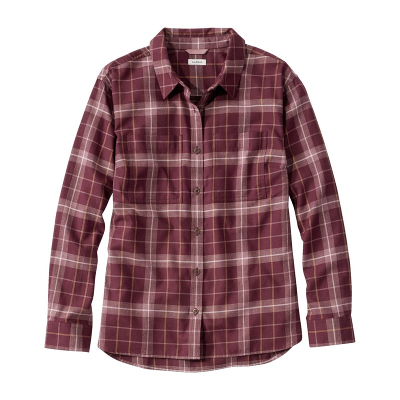 米国フィット・レギュラー ウィスパーウェイト・フランネル・シャツ