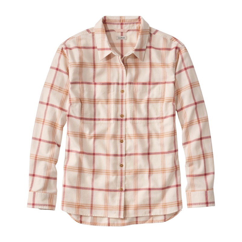 米国フィット・レギュラー ウィスパーウェイト・フランネル・シャツ