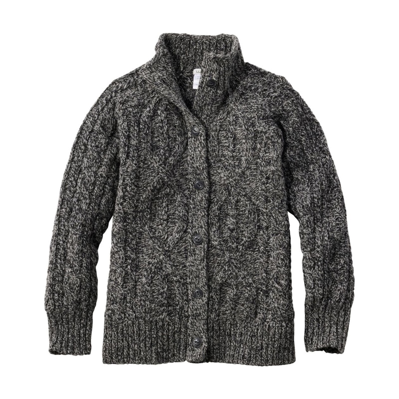 米国フィット・プチ 1912 ヘリテージ・ウールブレンド・モックネック・カーディガン