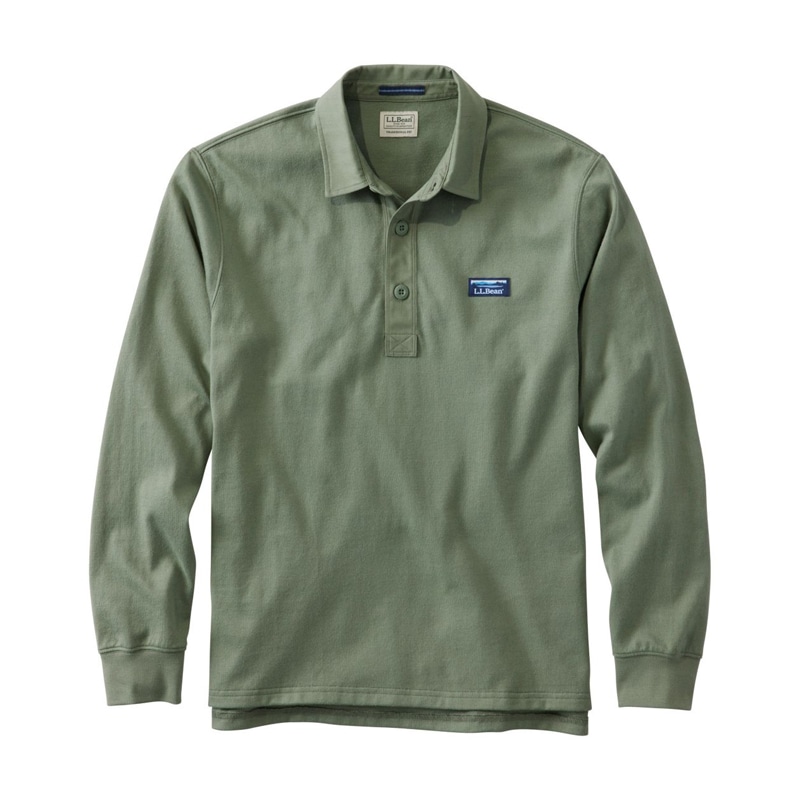 米国フィット・レギュラー ビンテージ・ソフト・ラグビー、無地